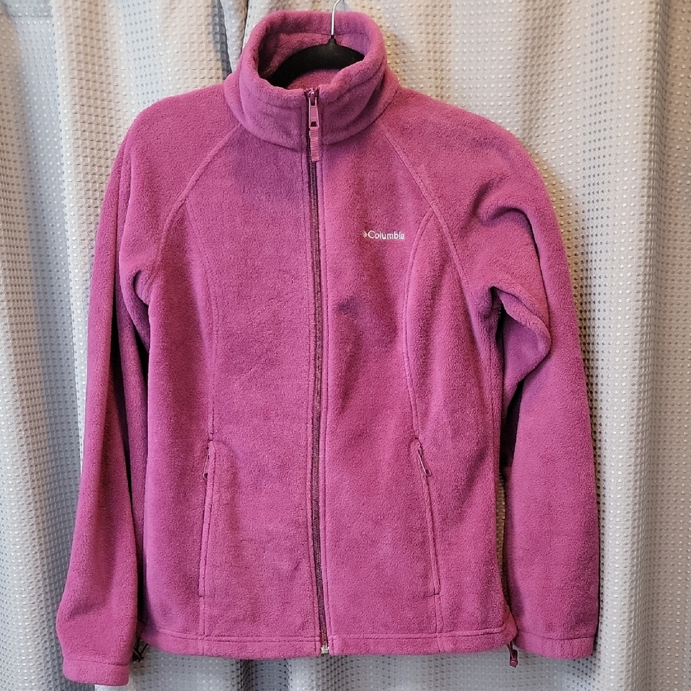 Columbia Full Zip Fleece Shell Size M